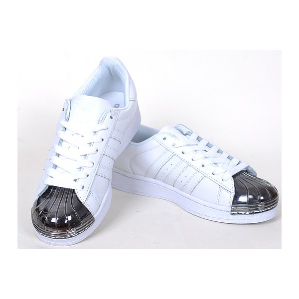 superstar metal toe Vert femme