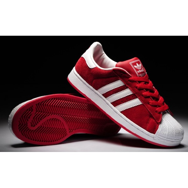 adidas superstar noir et rouge