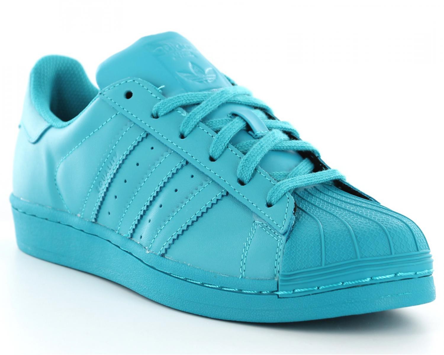 adidas superstar toute bleu