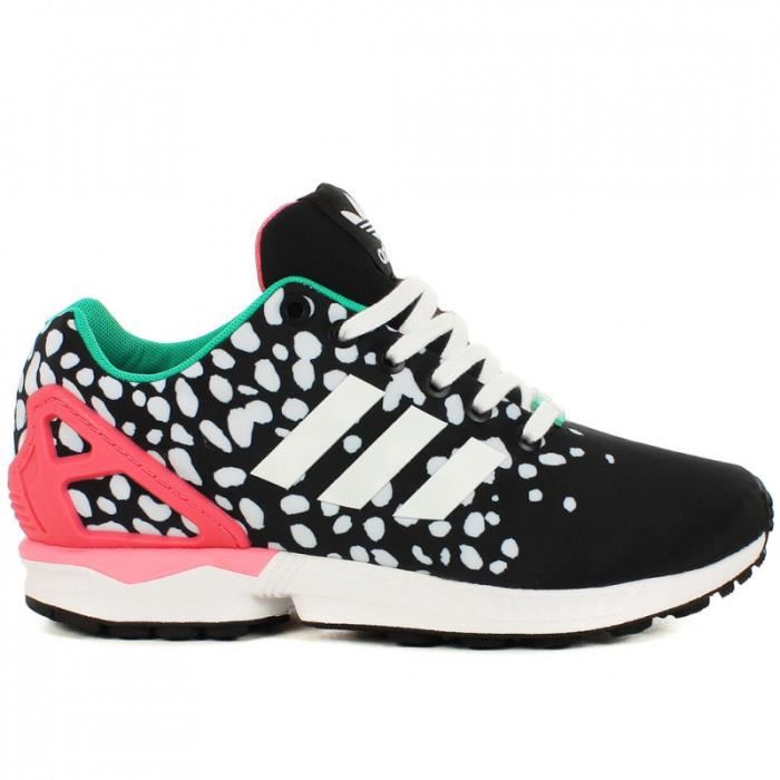 adidas zx flux fille rose