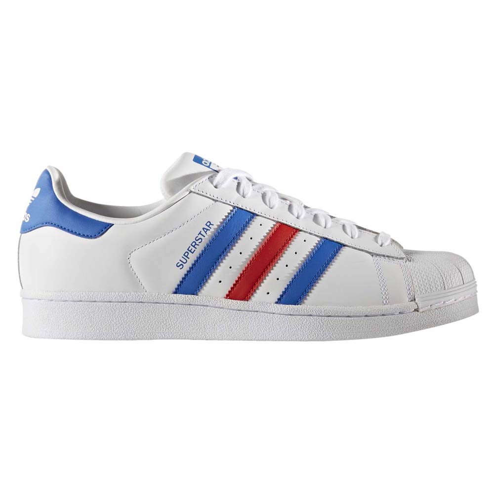 basket adidas bleu et blanche